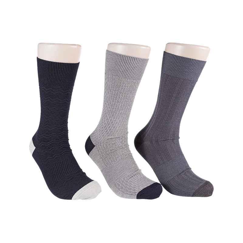 Karışık Dokular Arch Support Crew 3'lü Çorap